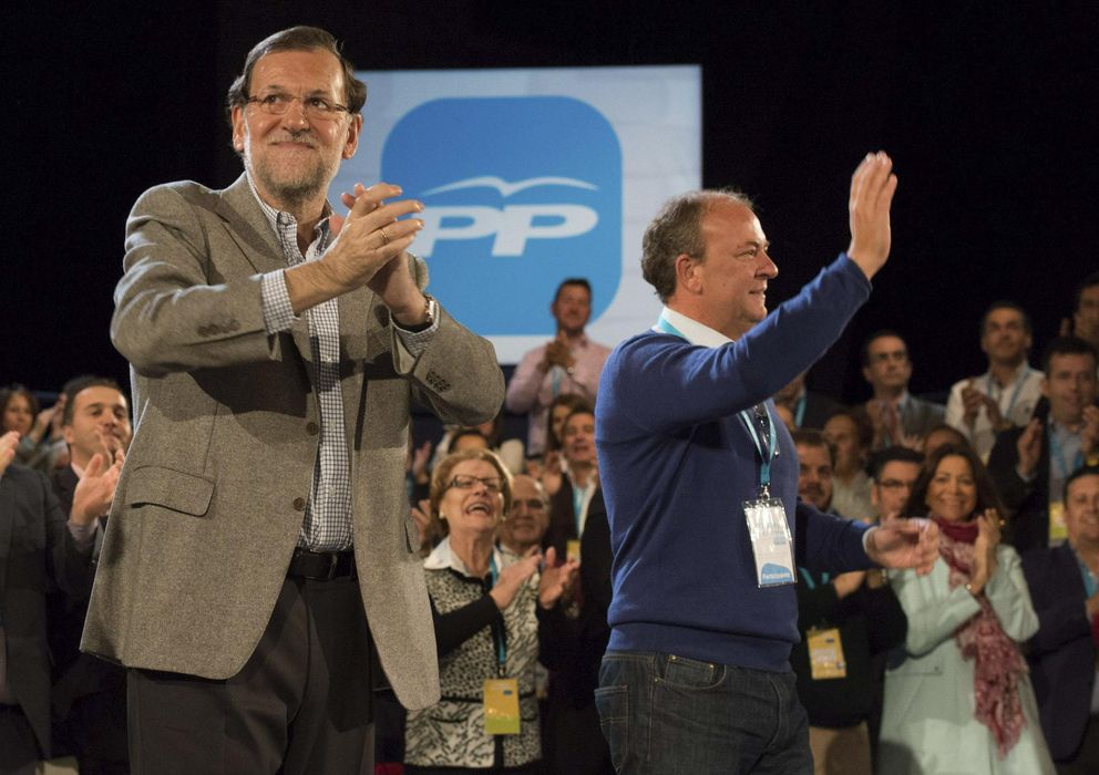 Foto: Mariano Rajoy y José Antonio Monago, en una imagen de archivo. (Efe)
