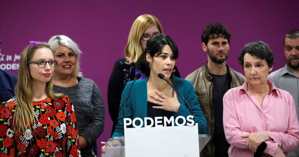 Foto: La candidata de Podemos a la Comunidad de Madrid, Isabel Serra. (EFE)