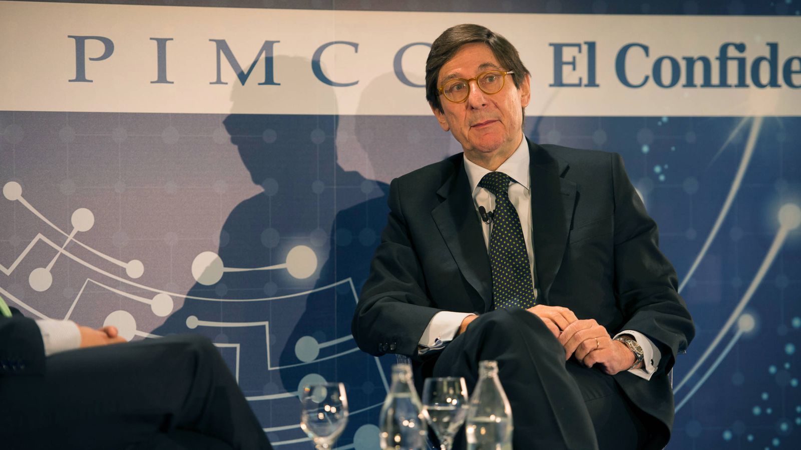 Foto: José Ignacio Goirigolzarri, presidente de Bankia, en el Foro El Confidencial-Pimco.
