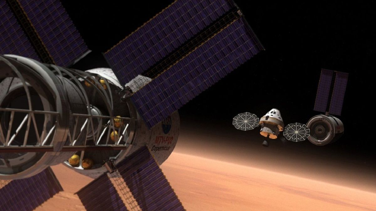 El plan (secreto) con el que la NASA quiere llegar a Marte