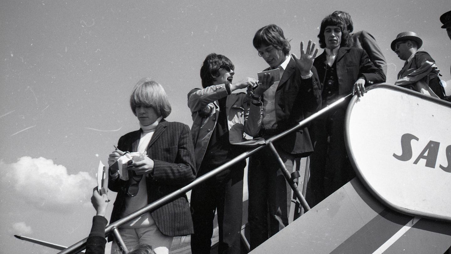 The Rolling Stones en 1965.