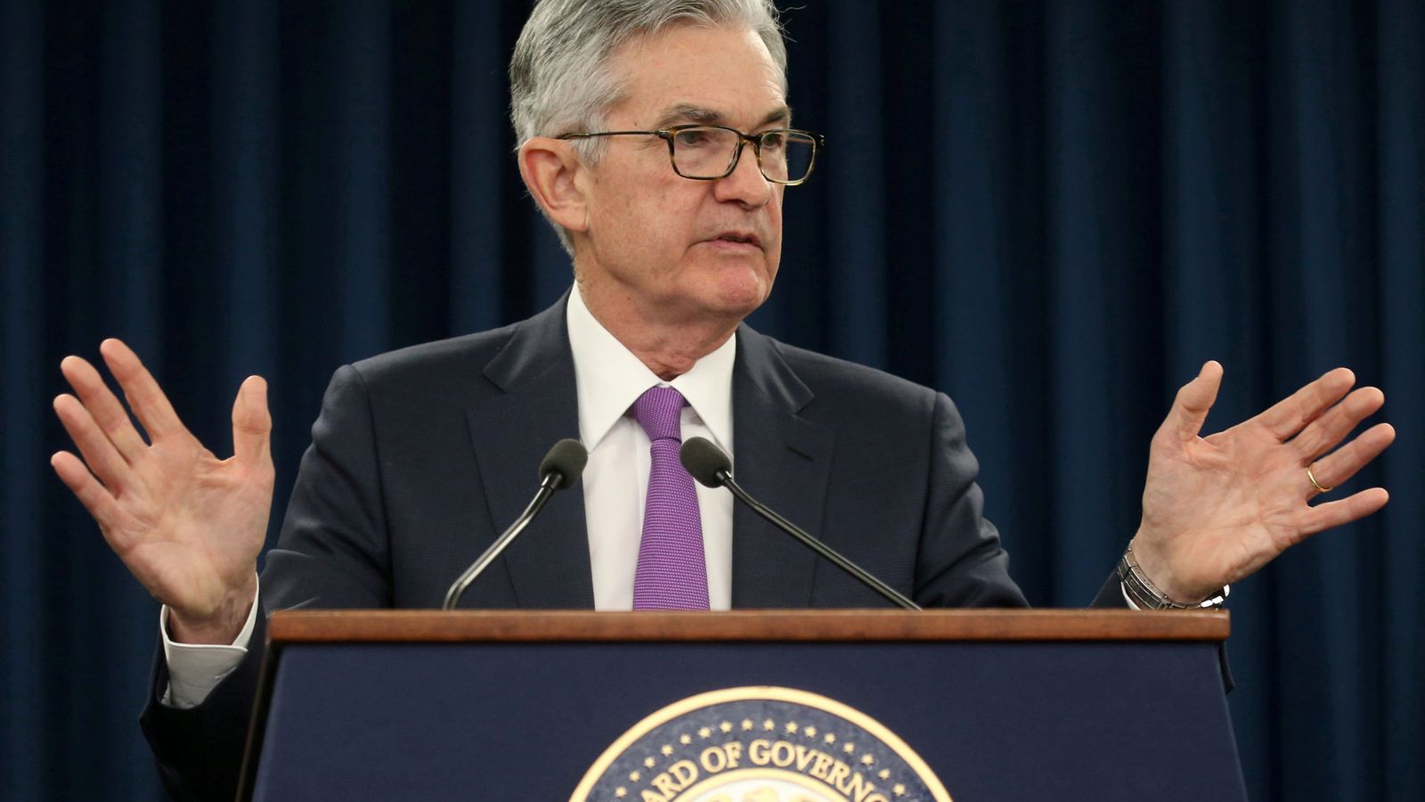 Foto: El presidente de la Reserva Federal, Jerome Powell. (Reuters)