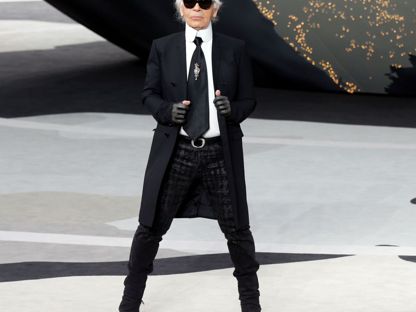 Karl Lagerfeld en una imagen de archivo.  (Reuters)