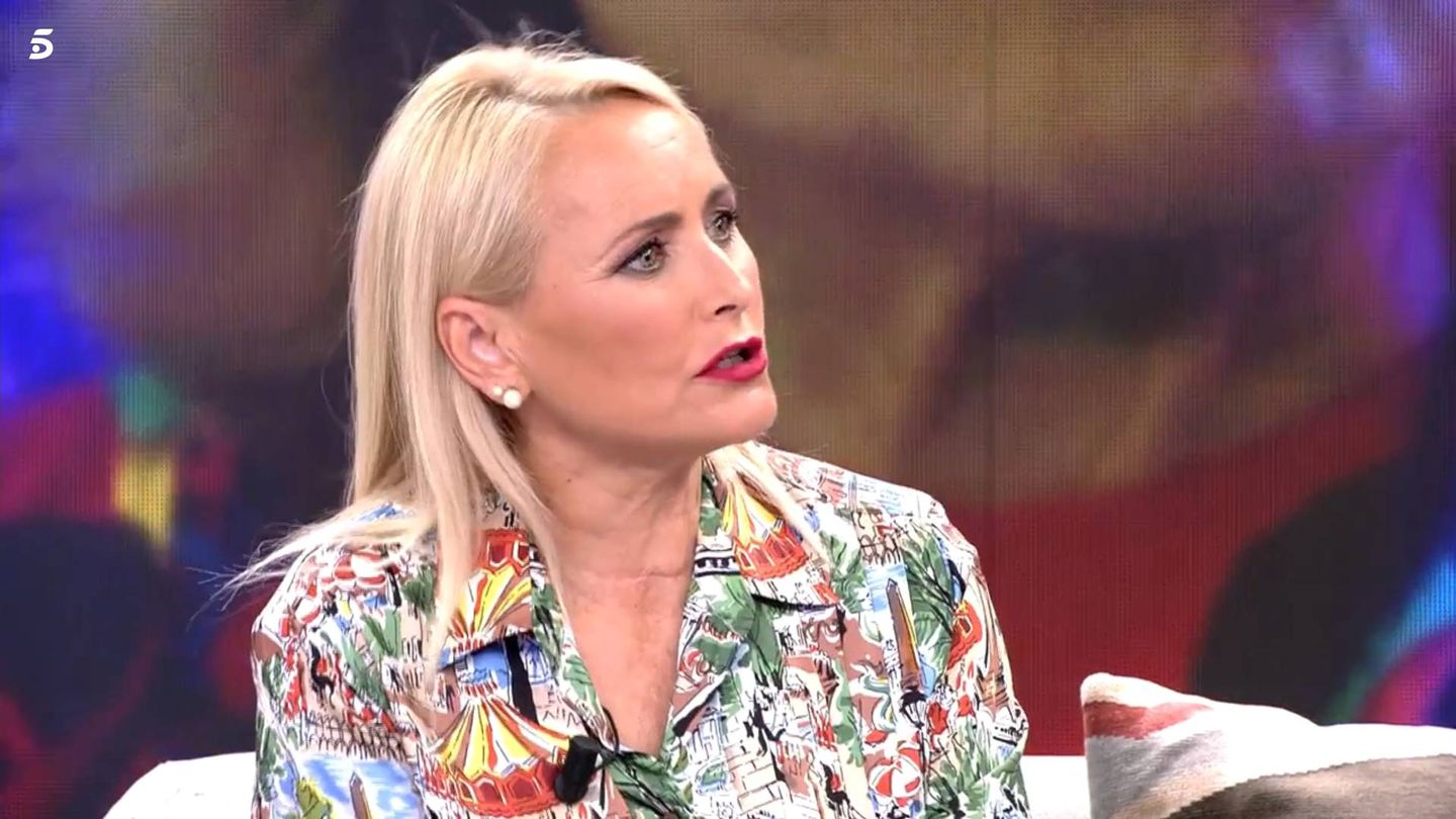 Lucía Pariente, en 'Viva la vida'. (Telecinco)
