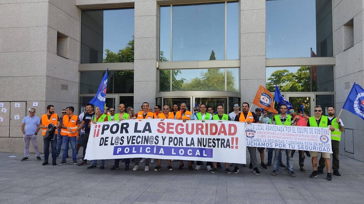 La Policía Local de Leganés denuncia falta de medios: "Nos deja el coche la Guardia Civil"