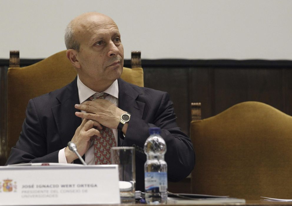 Foto: El ministro de Educación, José Ignacio Wert. (EFE)