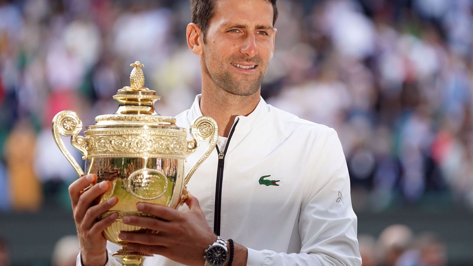 Foto: Novak Djokovic ya tiene 16 títulos de Grand Slam, incluidos cinco Wimbledon. (EFE)