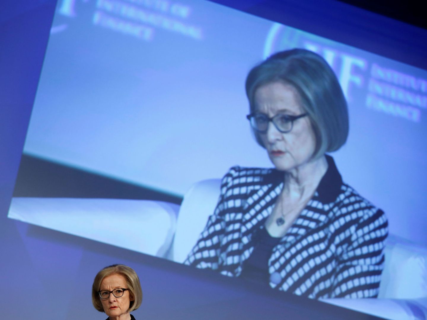Danièle Nouy, presidenta del mecanismo Único de Supervisión del BCE. (Reuters)