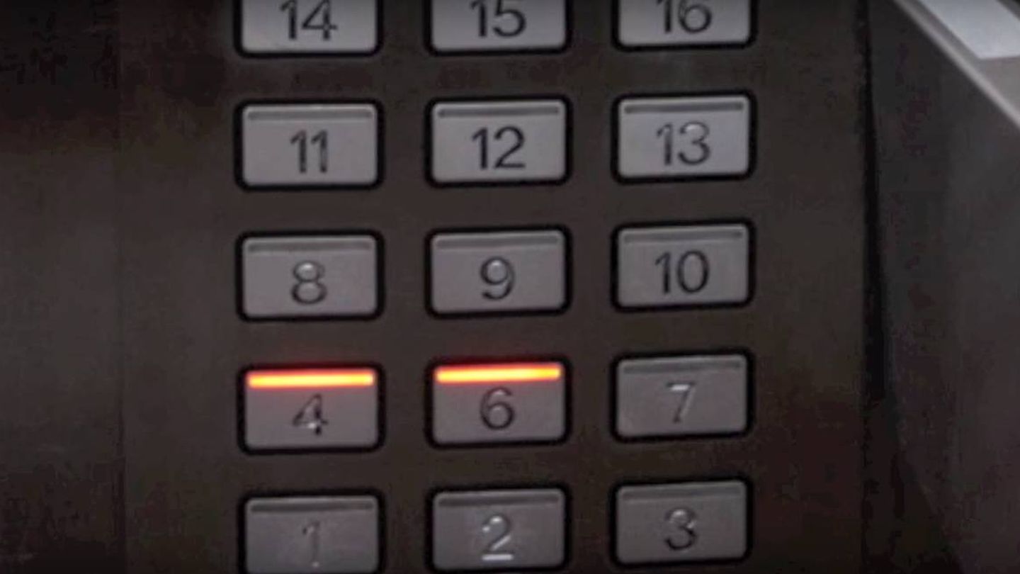 El ascensor no cuenta con el botón del quinto piso. (CC)