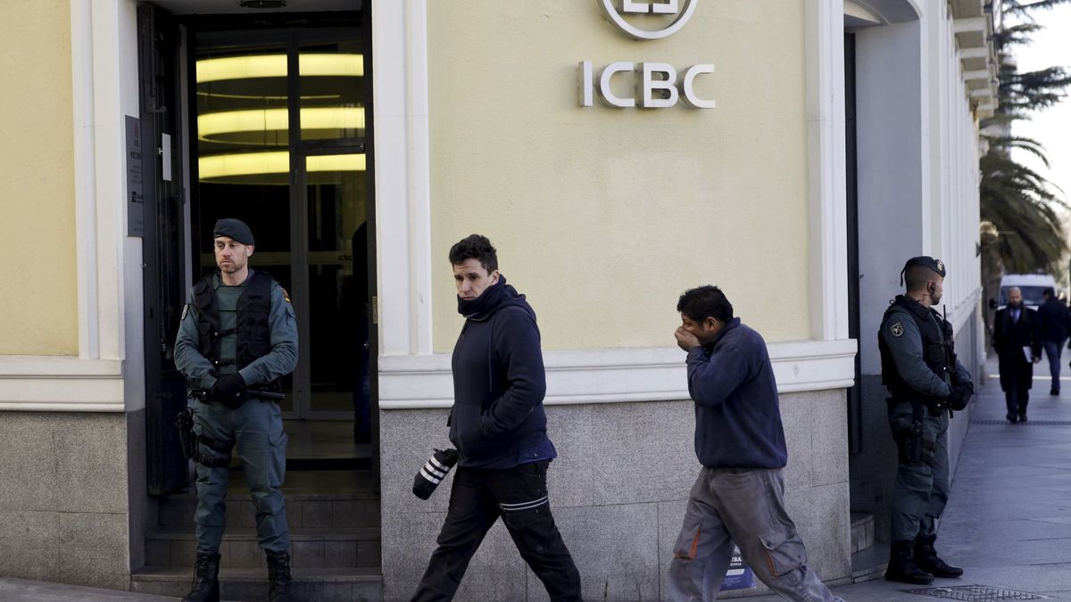 La UCO interviene la sede en Madrid del banco chino ICBC por blanqueo