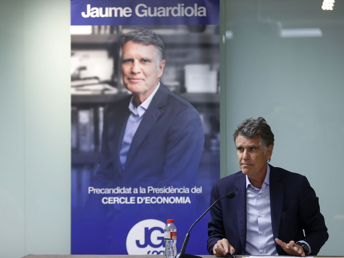 Foto: Jaume Guardiola, candidato a presidir el Cercle d'Economia. (EFE/Toni Albir)