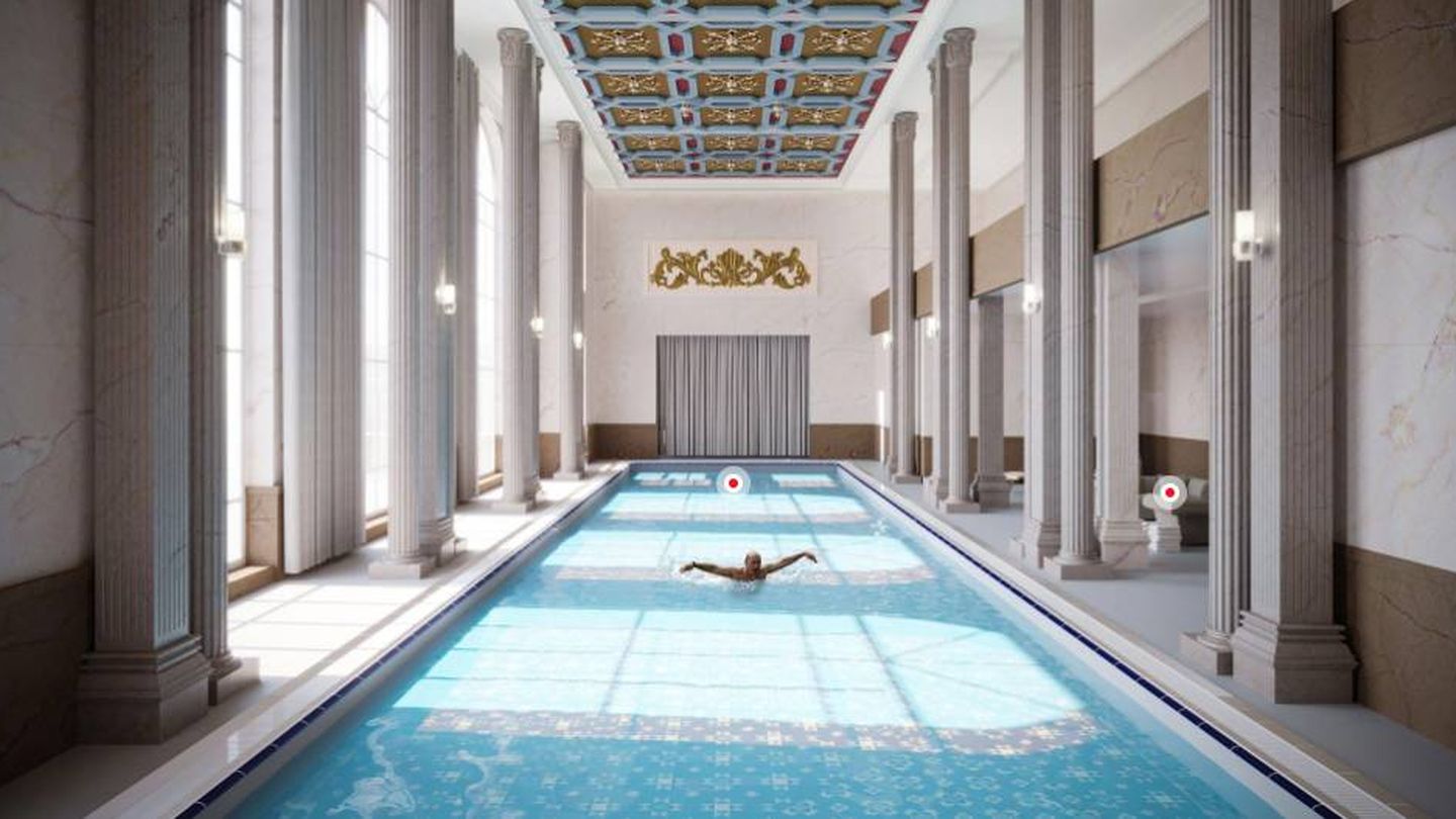 La piscina interior. (Palace.navalny.com)
