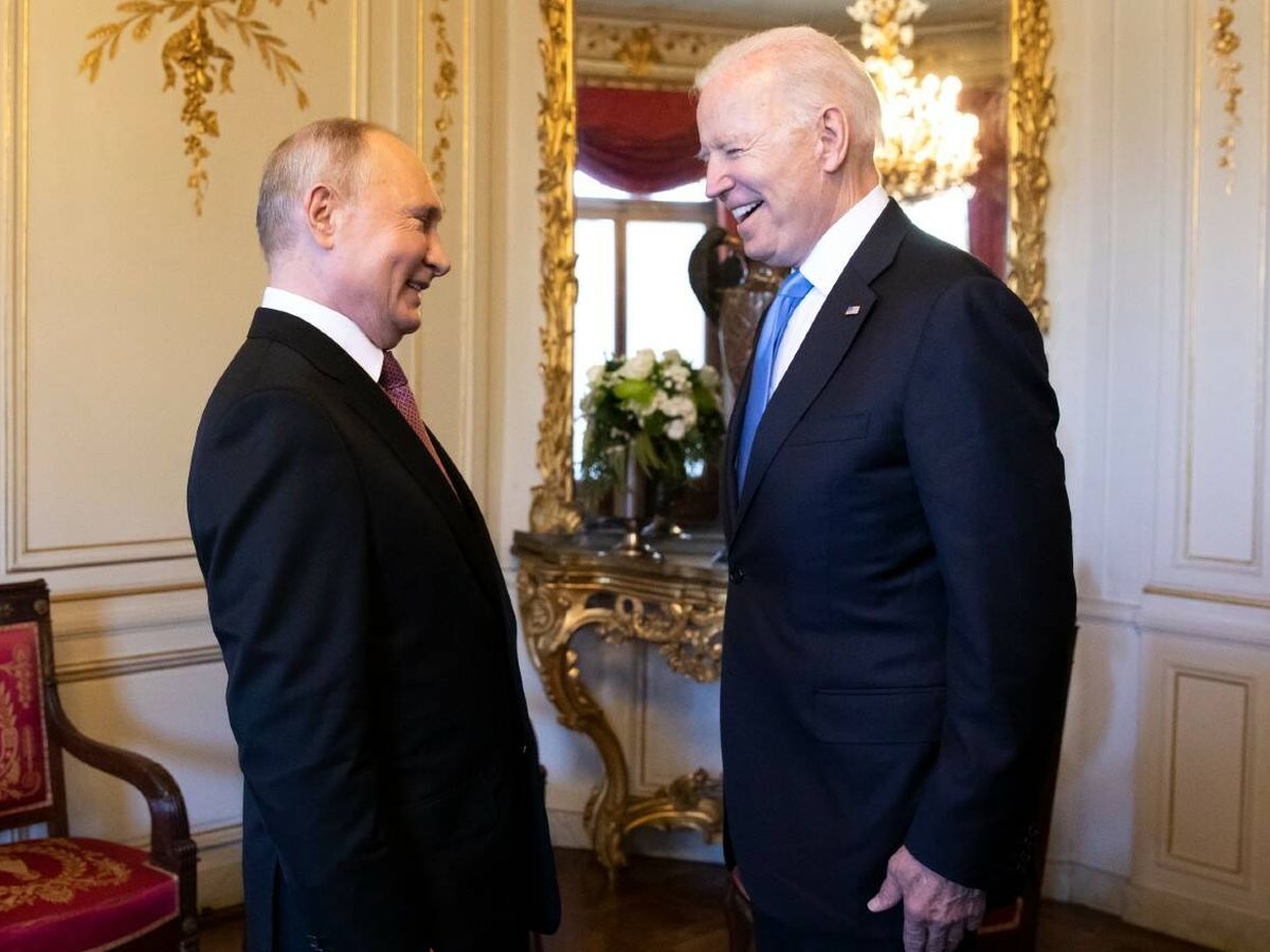 Foto: El presidente de Rusia, Vladímir Putin, y el de Estados Unidos, Joe Biden, en la cumbre entre EEUU y Rusia de junio de 2021 en Ginebra, Suiza. (Getty/Peter Klaunzer)