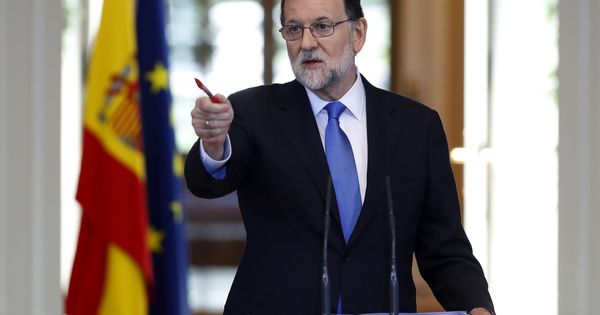 Foto: El presidente del Gobierno, Mariano Rajoy, durante una comparecencia en Moncloa. (EFE)