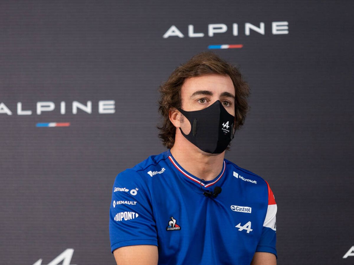 Foto: Fernando Alonso se reunió con algunos medios en Barcelona para pasar revista a su retorno a la F1