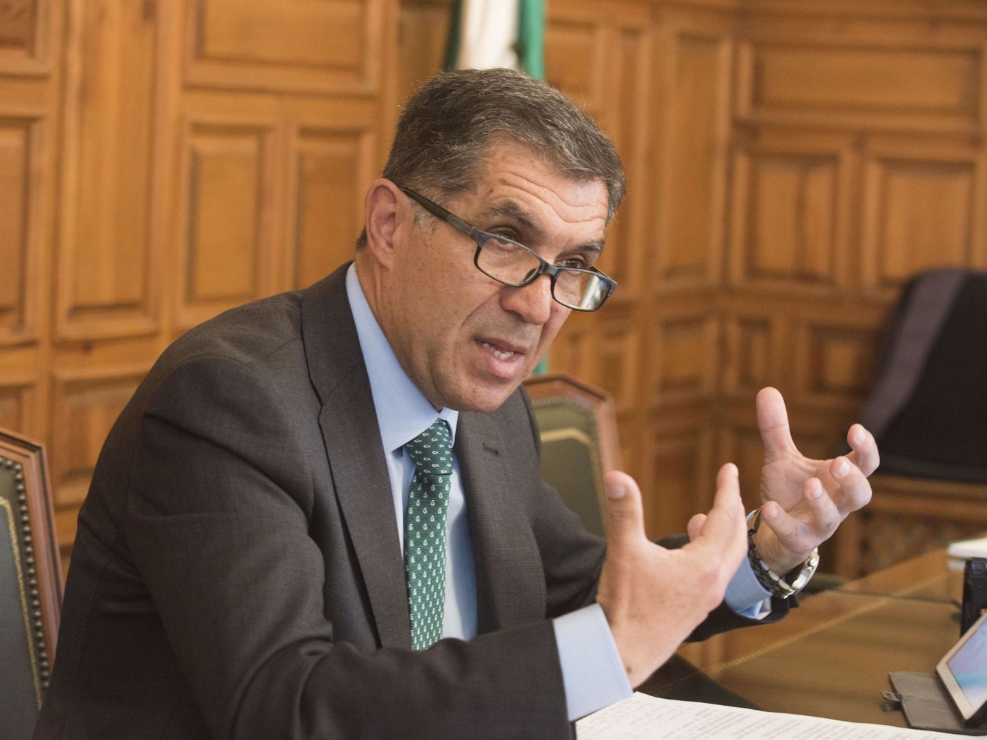 Lorenzo del Río, presidente del TSJA (Tribunal Superior de Justicia de Andalucía). (EFE)