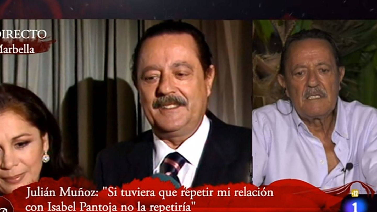 Julián Muñoz en el debate de 'Lazos de sangre'. (TVE)