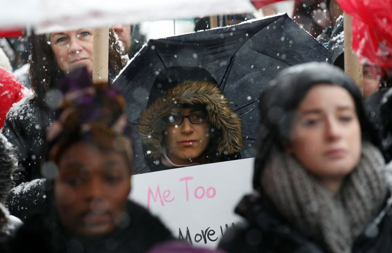 Manifestación feminista en Nueva York. (Reuters)