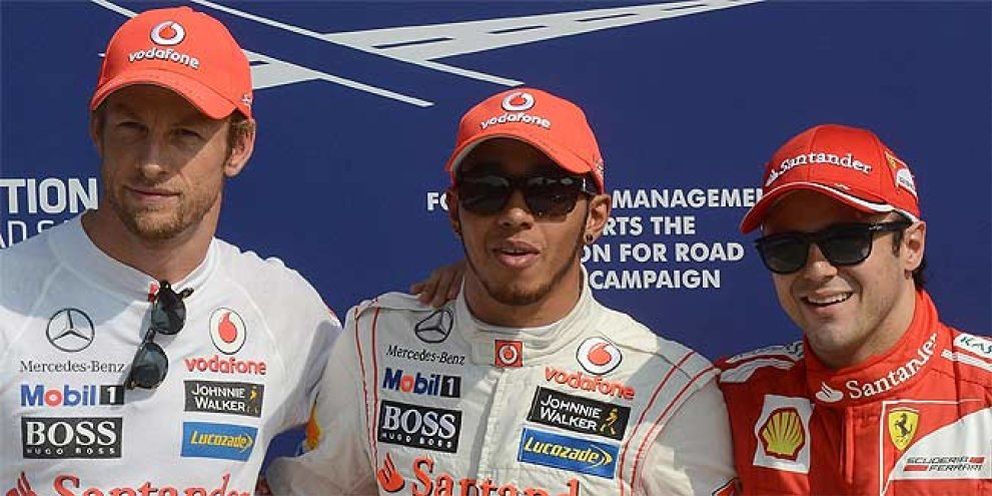 Foto: Hamilton logra la 'pole' en Italia y Alonso, tras un fallo en el coche, saldrá décimo