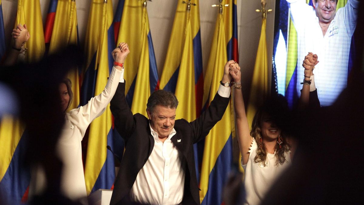 Los votos prestados de la izquierda a Santos ponen freno al uribismo en Colombia