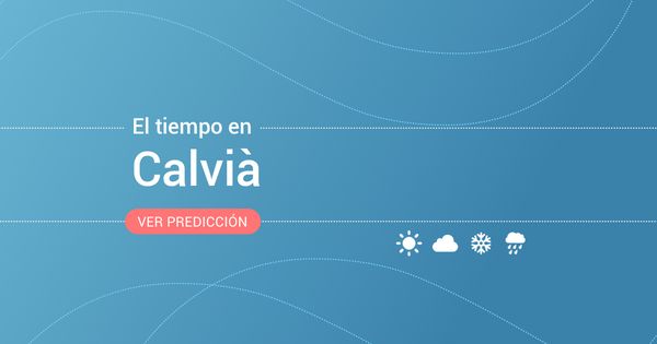 Foto: El tiempo en Calvià. (EC)