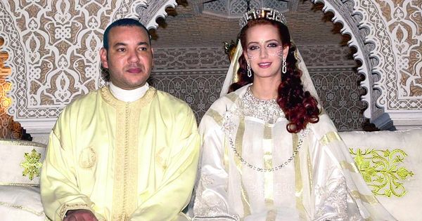 Foto: El rey Mohamed VI y Lalla Salma el día de su boda. (Gtres)