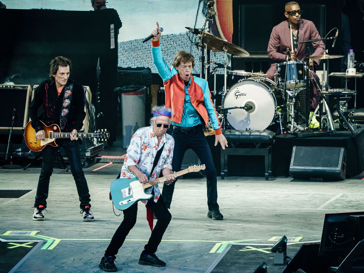 Foto: Los Rolling Stones, en Berlín, en agosto de 2022. (EFE/Clemens Bilan)