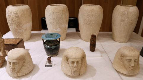 Un total de 36 piezas de hace 3.000 años recuperadas en España regresan a Egipto