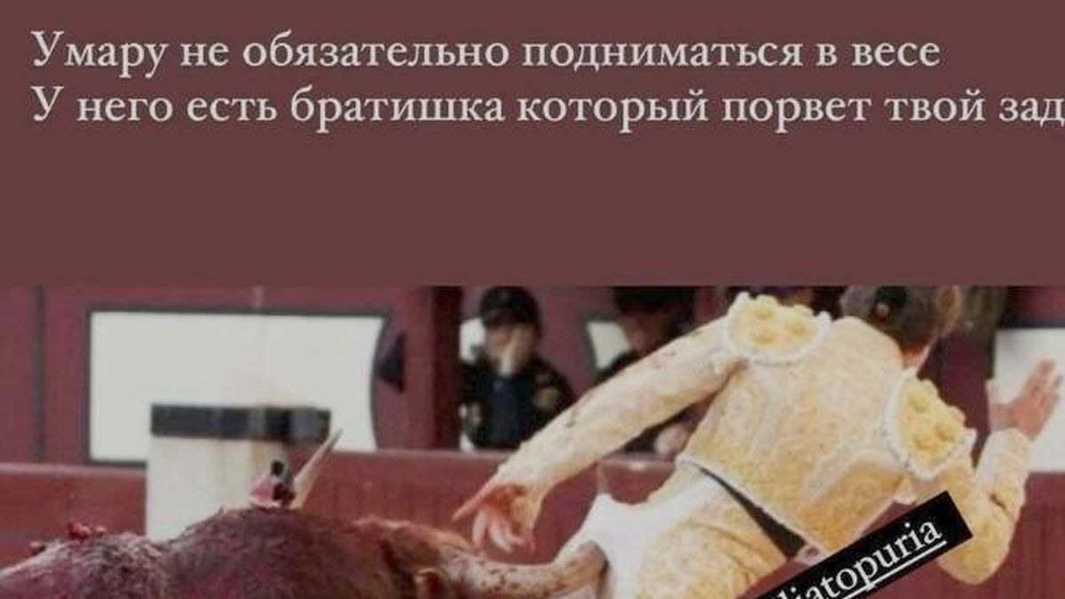 El primo de Khabib amenaza a Ilia Topuria... y hasta Instagram se lo censura: "Un toro por cada matador"