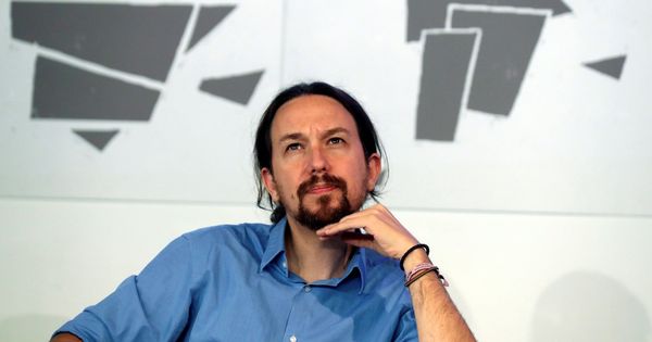 Foto: El líder de Podemos, Pablo Iglesias, presenta 'Repensar la España plurinacional'. (EFE)