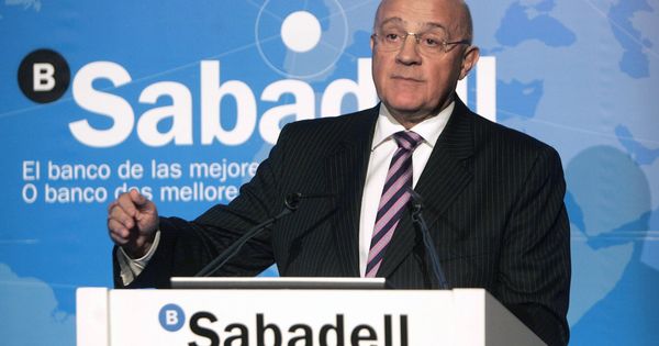 Foto: El presidente del Banco Sabadell, Josep Oliú (Efe)