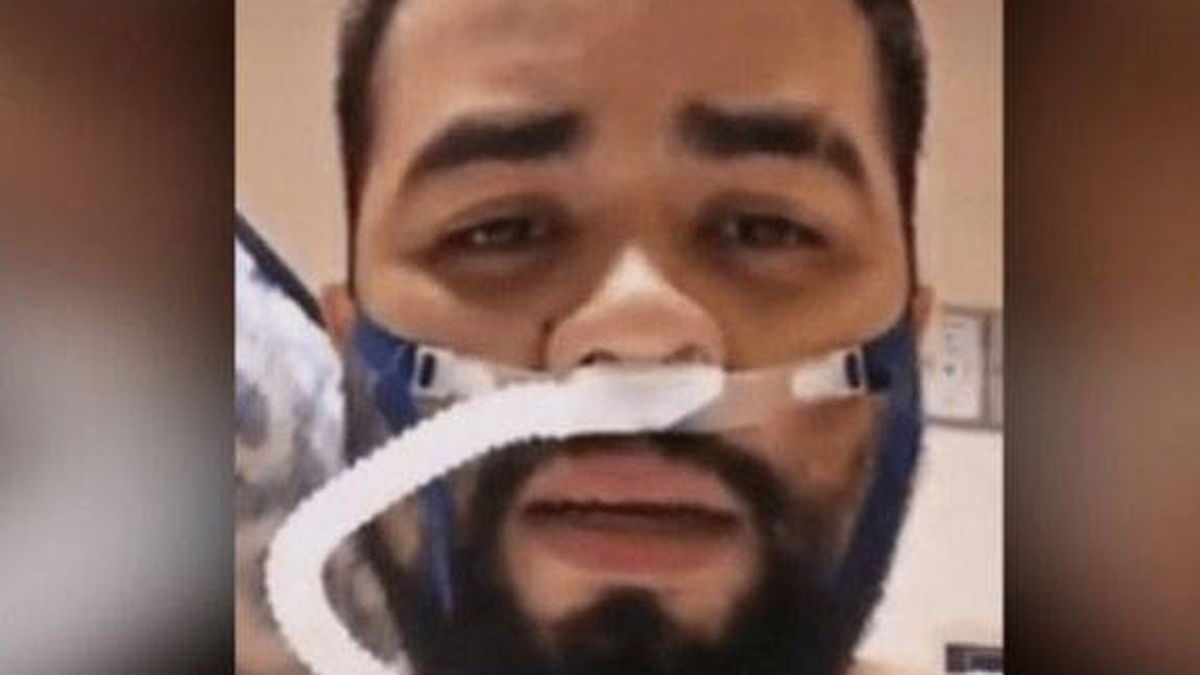 Un enfermero de 28 años se despide en vídeo poco antes de morir por coronavirus