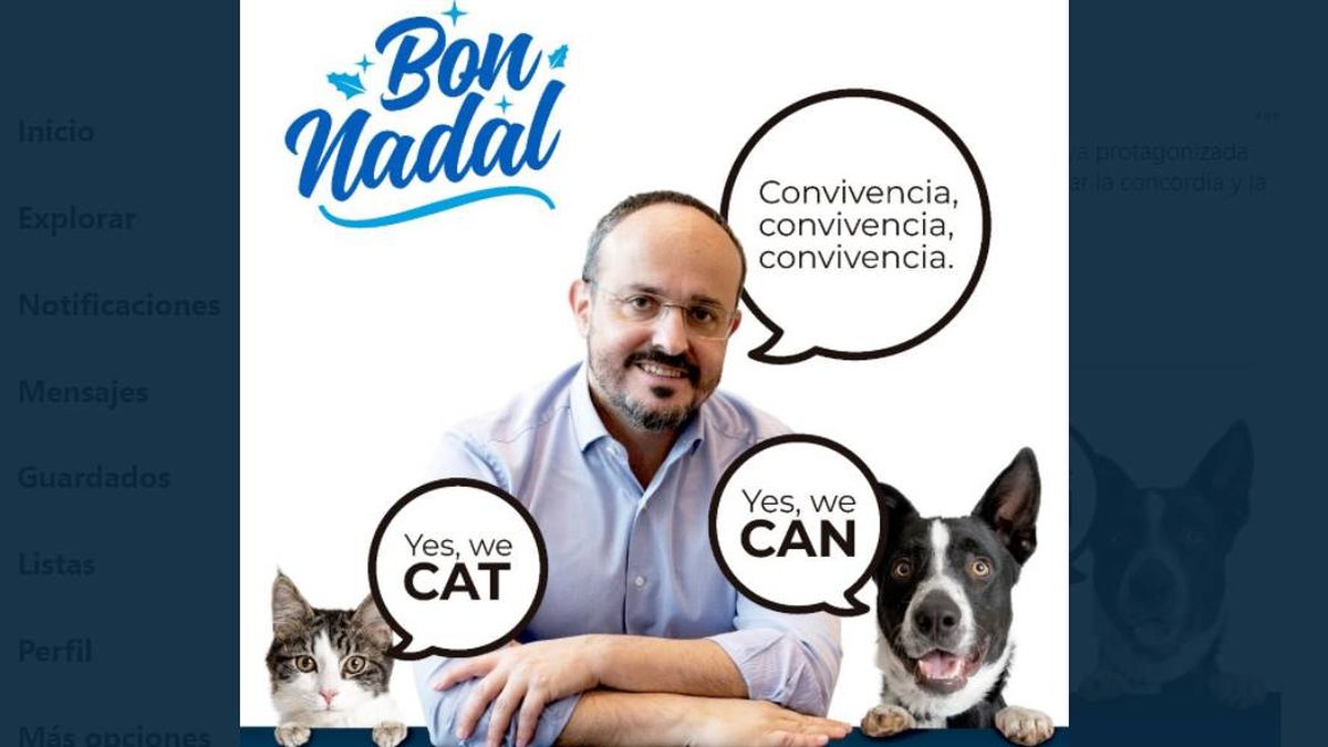 La campaña del candidato del PP catalán inspirada en su madre animalista