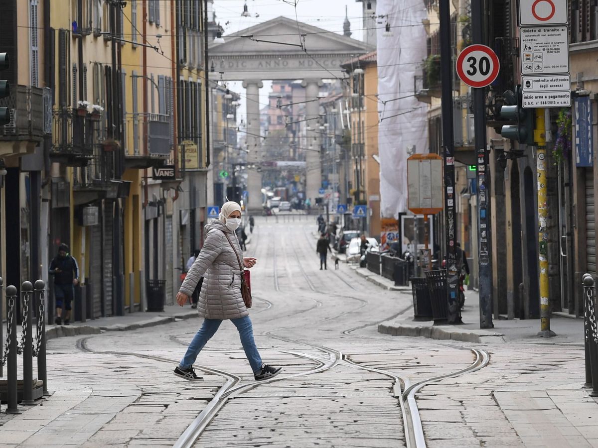 Foto: Una calle de Milán. (EFE)