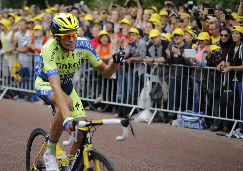 Foto: Alberto Contador asegura de nuevo que no tiene intención de luchar por la victoria.