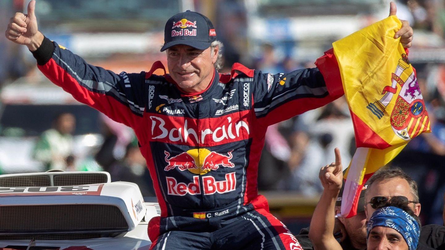 El piloto Carlos Sainz, Premio Princesa de Asturias de los Deportes 2020. (EFE)