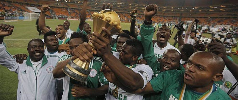 Foto: Nigeria vuelve a reinar en África 19 años después y será rival de España en la Confederaciones
