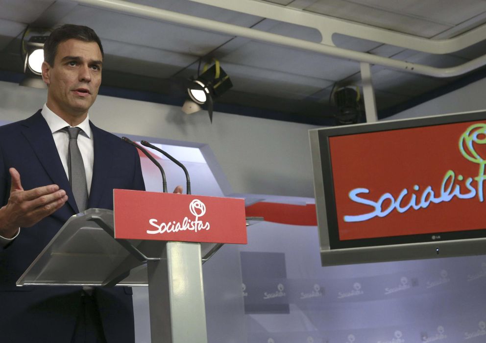 Foto: El secretario general del PSOE, Pedro Sánchez (EFE),