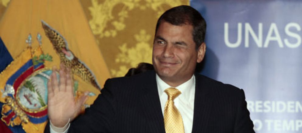Foto: Correa gana el referendum para reformar la justicia e influir en la prensa de Ecuador