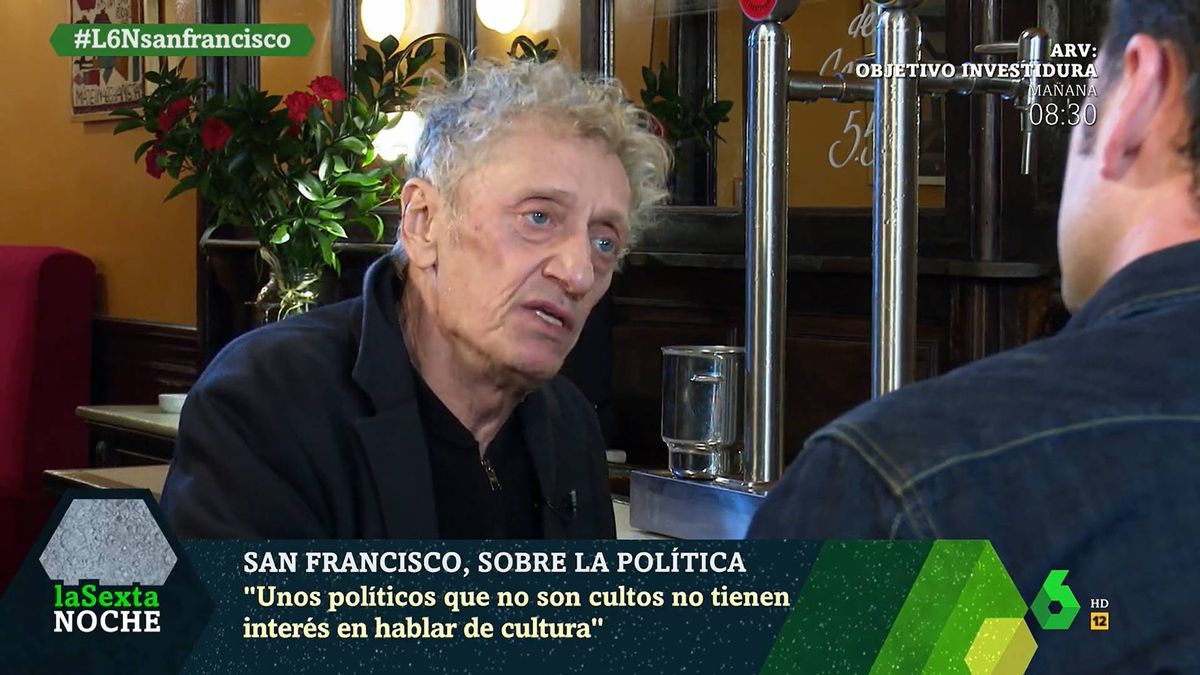 Enrique San Francisco, sobre los políticos: "Nos domina gente sin estudios"