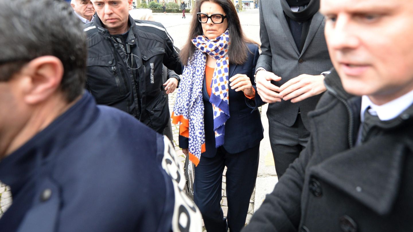 Françoise Bettencourt-Meyers, llegando a los tribunales en 2015. (Foto: EFE)