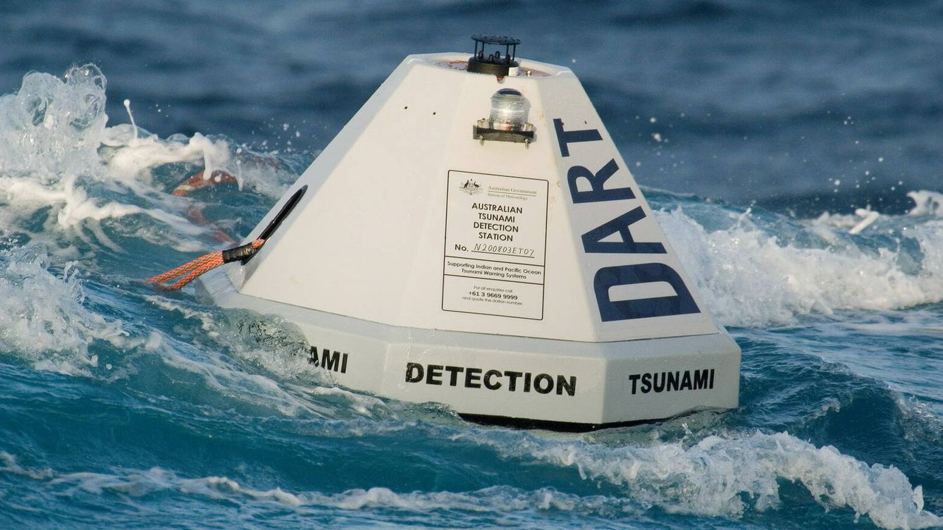 Foto: La tecnología permite alimentar estaciones marinas de vigilancia meteorológica. (NOAA)