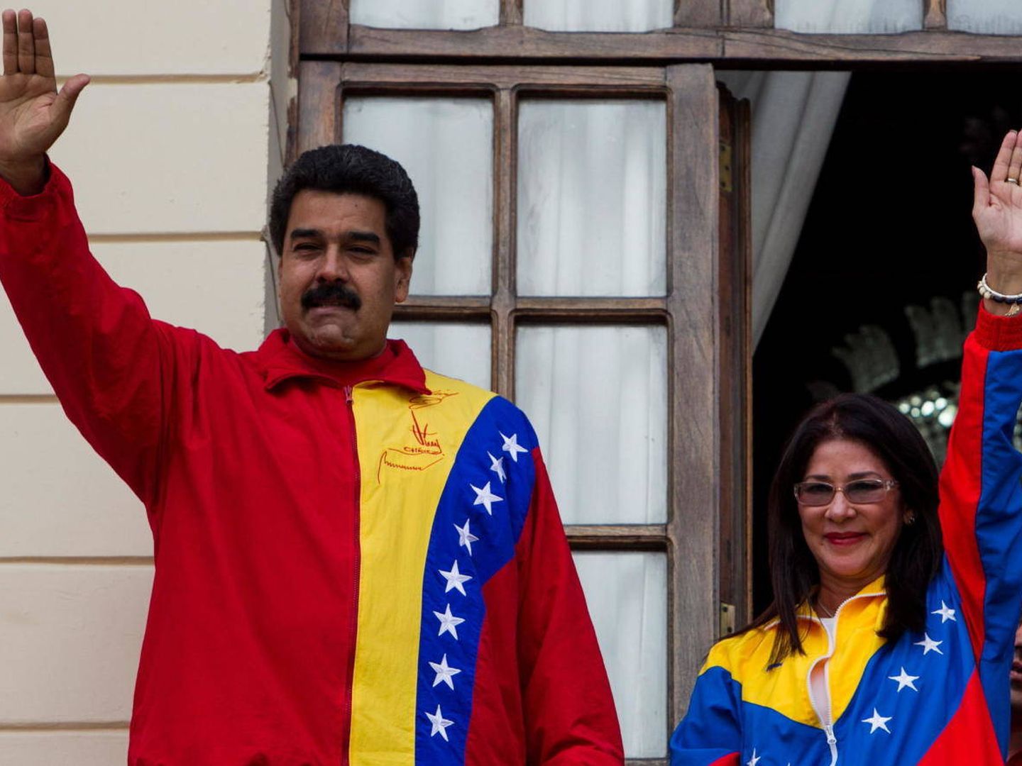  Nicolás Maduro y Cilia Flores. (EFE)