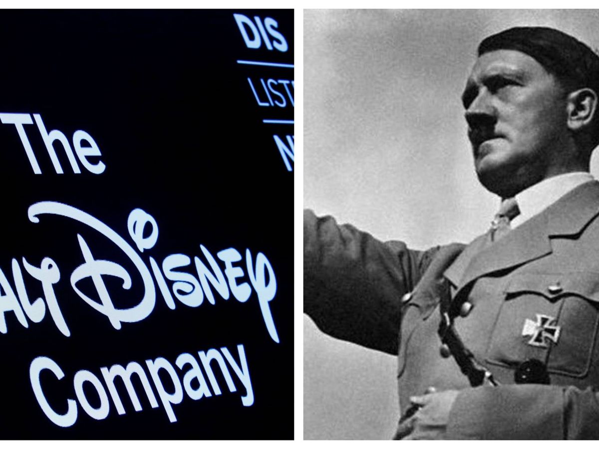 Foto: Disney y Hitler