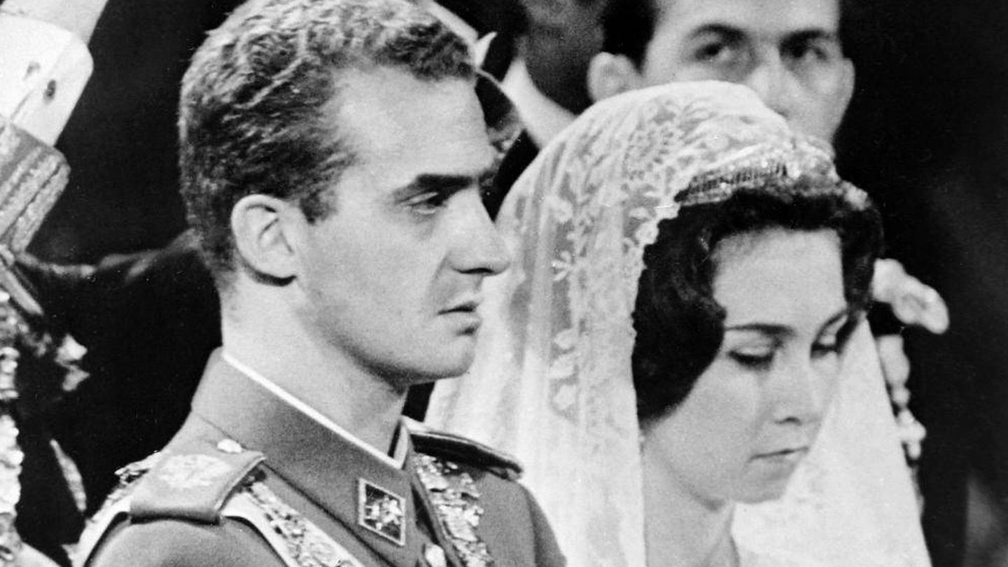 Los Reyes eméritos el día de su boda. (Casa Real)