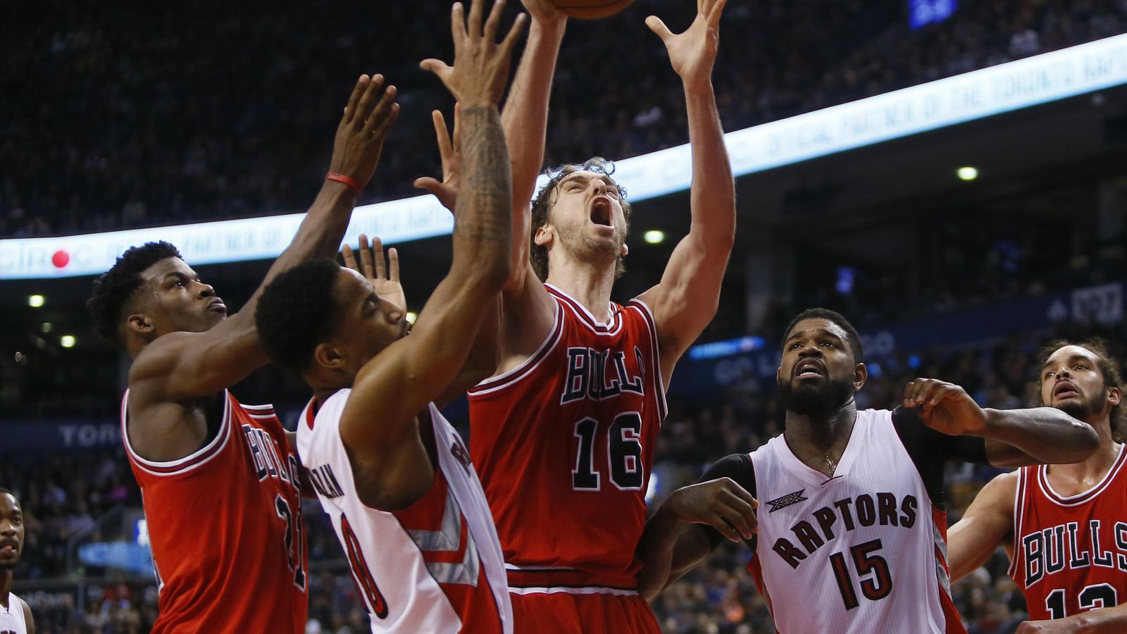 Foto: Pau Gasol volvió a ser fundamental en la victoria de los Chicago Bulls.