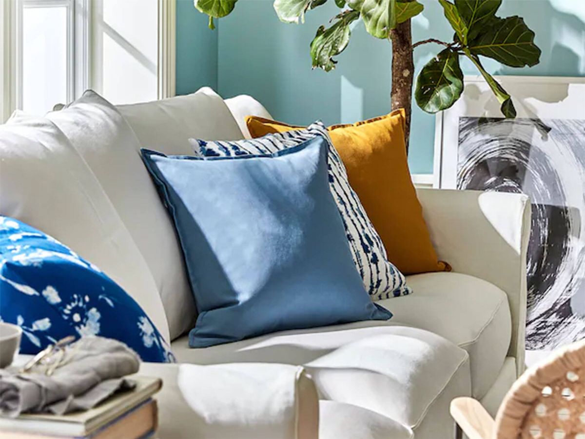 Cojines, cortinas y textiles de verano en Ikea ideales para el calor y la decoración