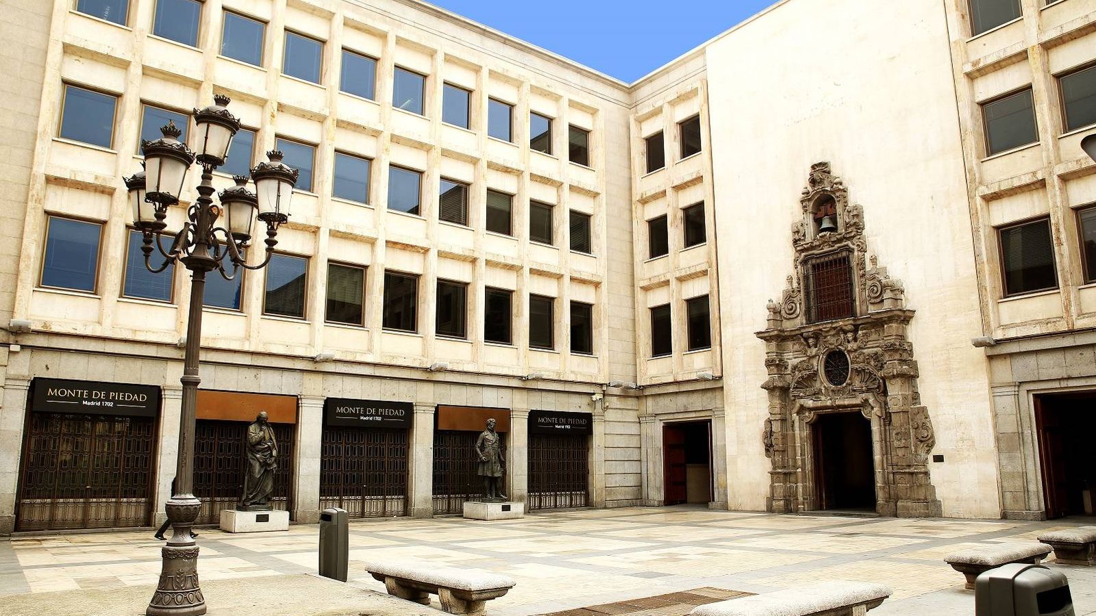 Foto: Imagen de la antigua sede de Fundación Montemadrid que acaba de vender a KKH Property (Fuente CECA)