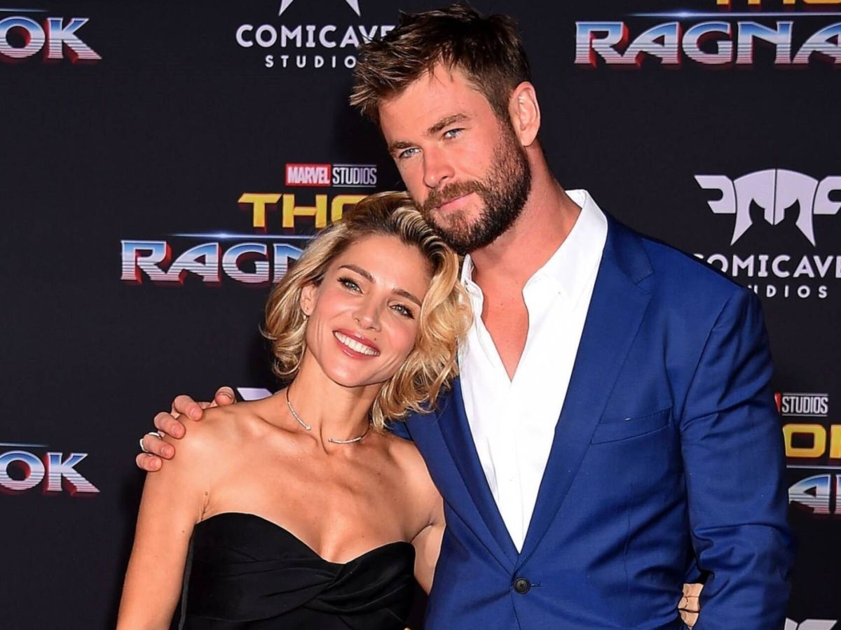 Foto: Elsa Pataky y Chris Hemsworth, en el estreno de la película 'Thor: Ragnarok' en Hollywood en 2017. (EFE/Jimm Morris)