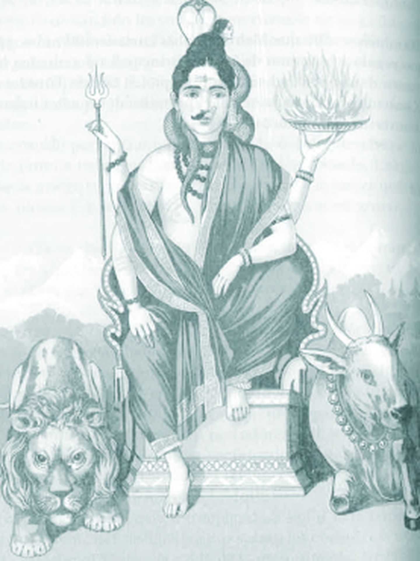 Ardhanari, deidad hinduista andrógina (Eunucos, Ediciones Almuzara)